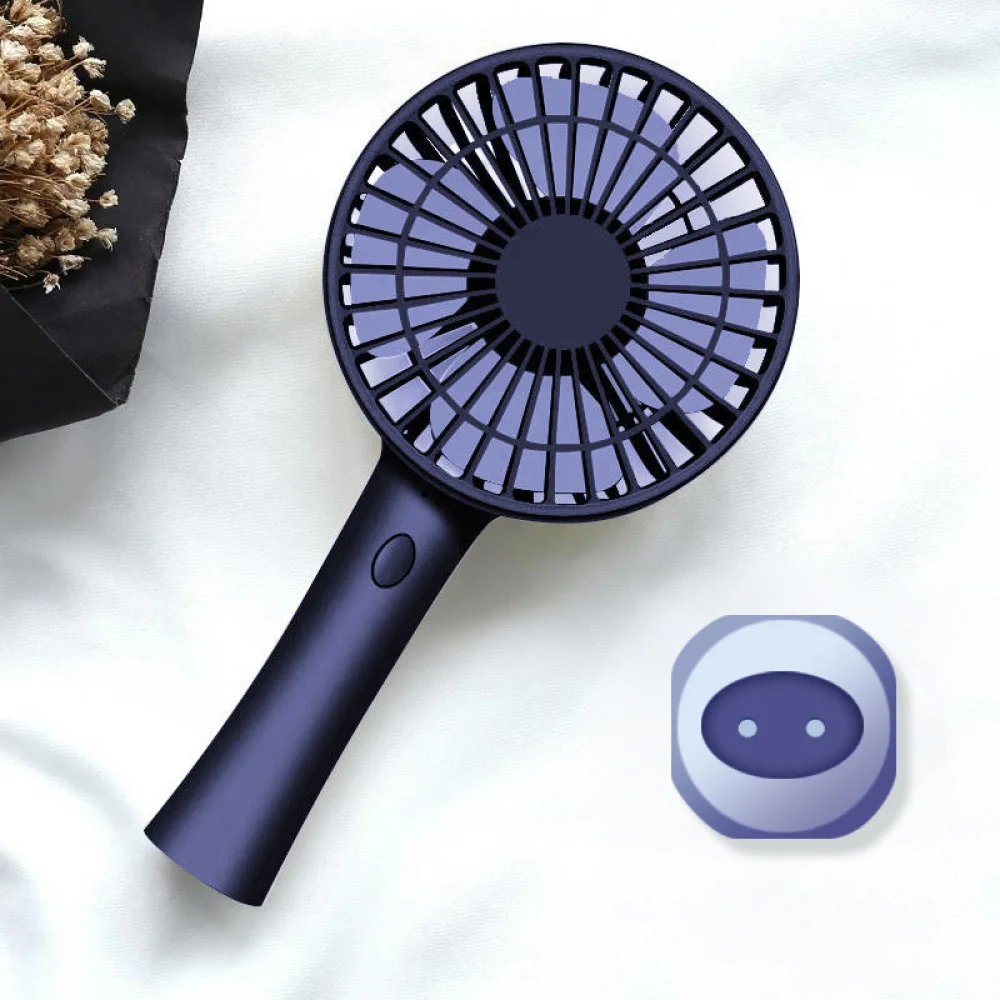 

3-Speed Mini Electric fan the hand hold fan portable USB charging Air Cooler Rechargeable Outdoor Travel Fan Desktop