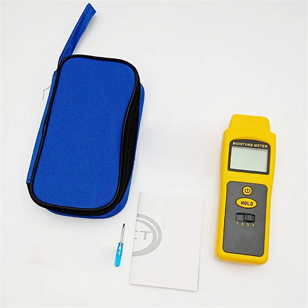 

Building Materials Temperature Moisture Tester Digital Cement Moisture Meter Professional Wood Humidity Hardened Wood Tester