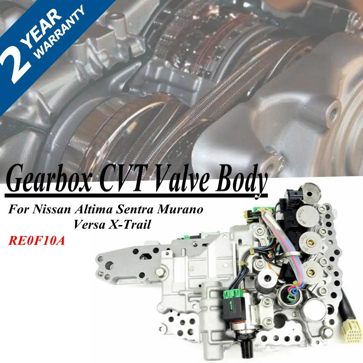 

CVT Valve Body RE0F10A Fit For Nissan Altima Sentra Versa X-Trail Murano Automatic Transmission Replacement RE0F10A