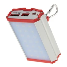 Перезаряжаемый 800 мл светодиодный фонарь для кемпинга, ручной походный фонарь, лампа-вспышка, светильник фонарь, светильник для палатки, походный уличный аварийный светильник