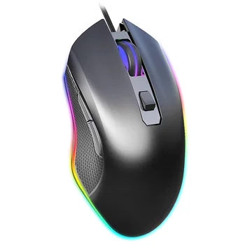

Wired Glowing Mouse Gaming Mouse USB Optical Computer Mice 7 Programmable Button