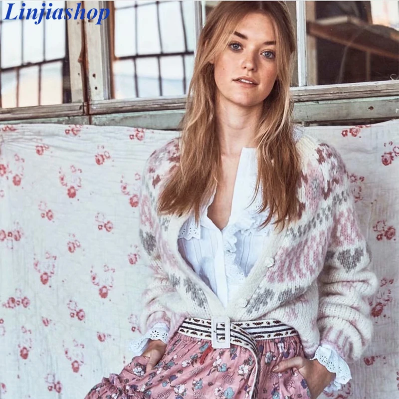 deena cardigan sweater loveshackfancy