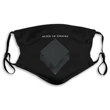 

Alice In Chains Bicubic S, M, L, , 2,3 Black Pure Round Collar Men Print Men Mouth Mask Women's kid PM2.5