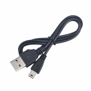 

80cm Black Mini Usb Data Dync Charging Cable for MP3 4 Hard Disk Camera Speaker