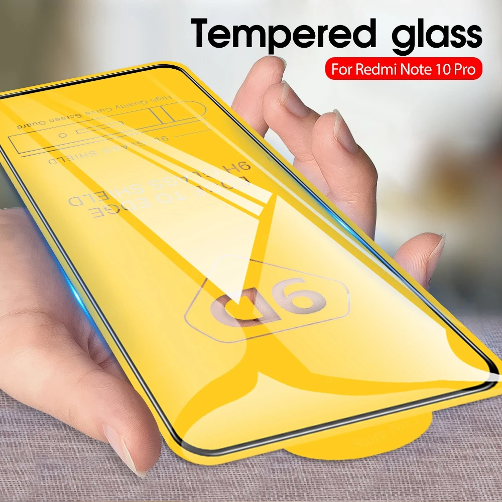 Protective Glass For Redmi Note 10 Pro Max Tempered Film For Redmi Note