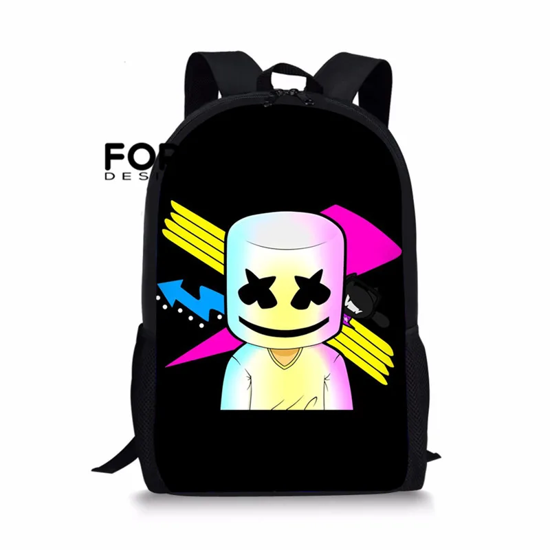 FORUDESIGNS/рюкзак с 3D смайликом для детей, Повседневная сумка для книг, школьная сумка, набор для детей, рюкзак для мальчиков и девочек, mochila escola - Цвет: L4743C
