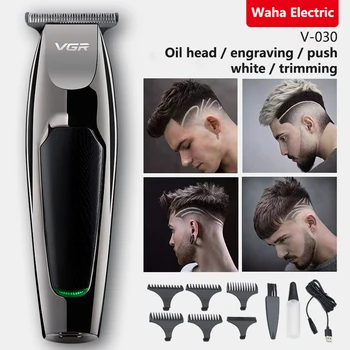 

Retro Oil Head Electric Clipper USB Hair Clipper Score Gradient Hair Salon Fader Trimmer Cutter Cutting Machine