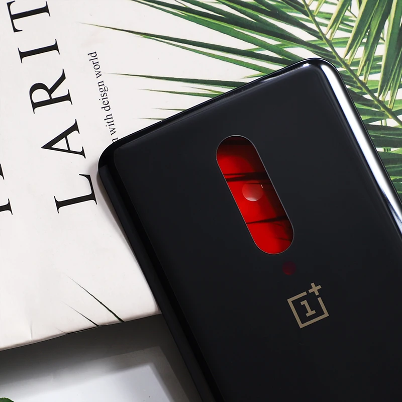 7Pro стеклянный чехол на заднюю крышку для Oneplus 7 Pro One Plus задняя дверь Ремонт Замена батареи чехол+ наклейка клей