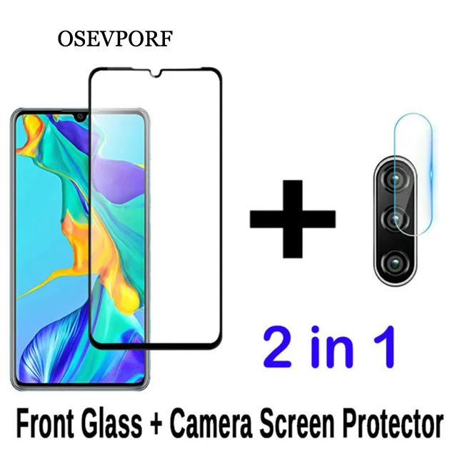 

2-in-1 Camera Glass For Huawei P20 P30 Pro Lite Mate 20 30 P Smart 2019 Tempered Glass Screen Protector For Huawei P20 Film Glas