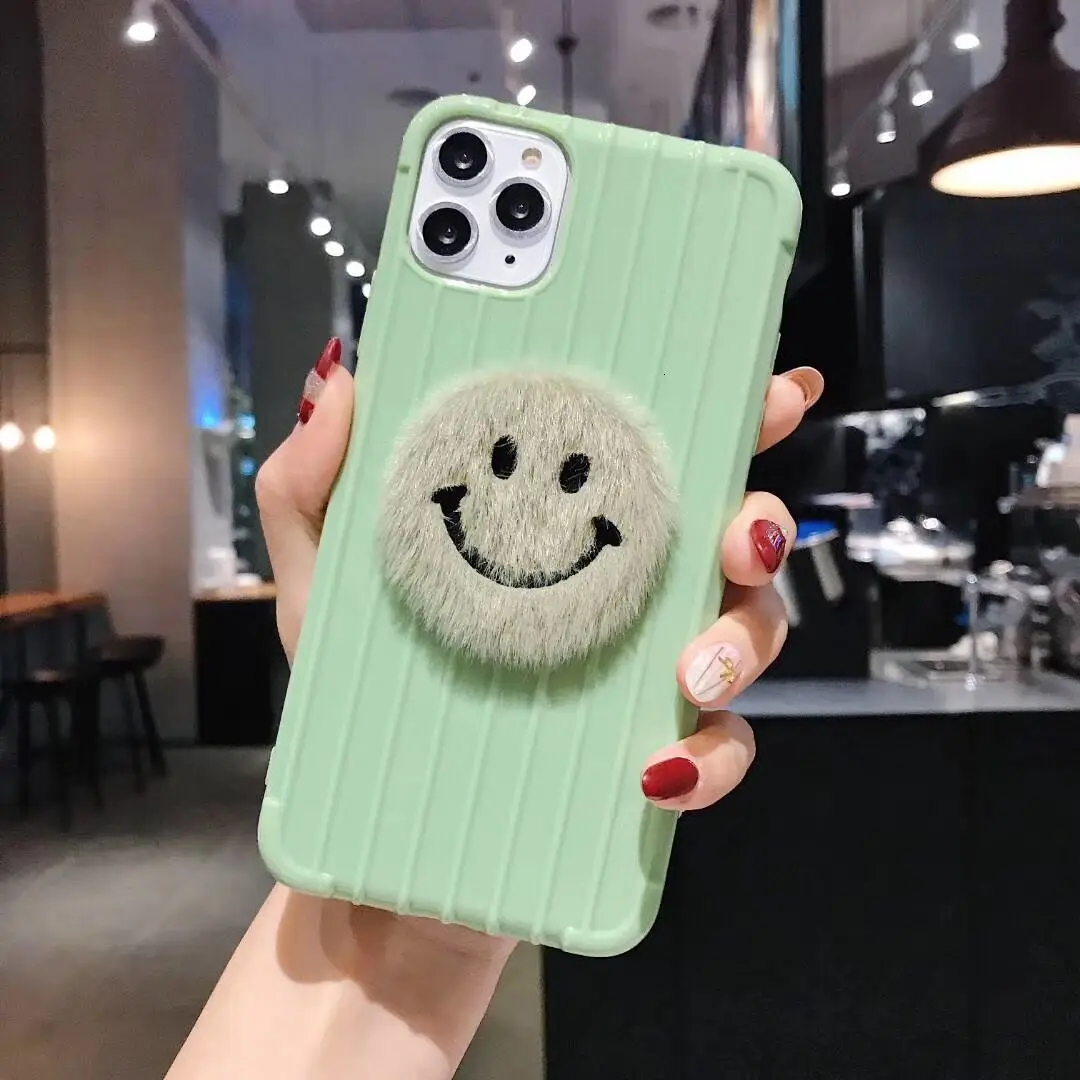 Onevan роскошный эстетический чехол для iPhone 7 8 6 S X XR XS 11 Pro max для samsung S8 S9 10 note 8 9 Аксессуары Чехол со смайликом