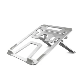 

Folding Aluminum Notebook Laptop Stand Portable Anti-slip Cooling Pad Stand Holder for Computer MacBook