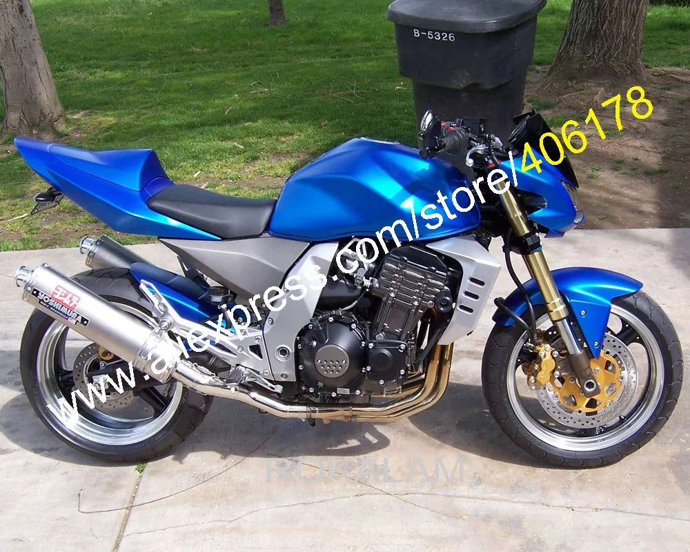 Per Kawasaki Z1000 Z750 2003 2004 2005 2006 2003-2006 Z 1000 03-06 kit  carene moto blu carrozzeria (stampaggio ad iniezione) - AliExpress