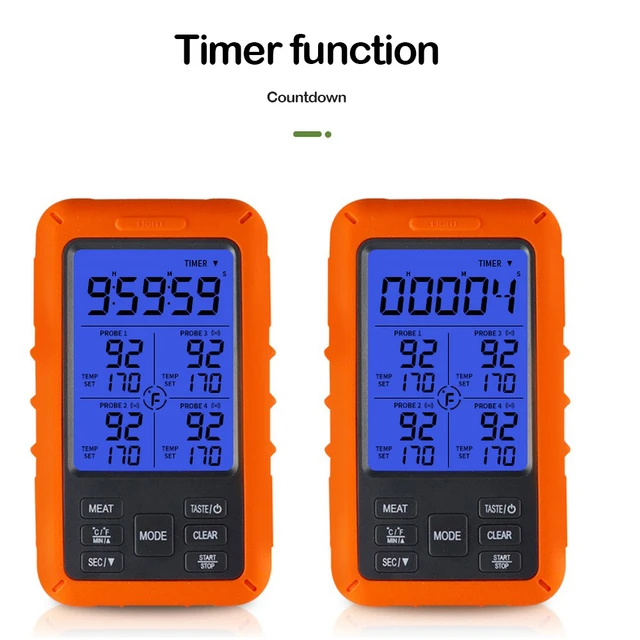 Dual Probe Wireless Remote Thermometer by