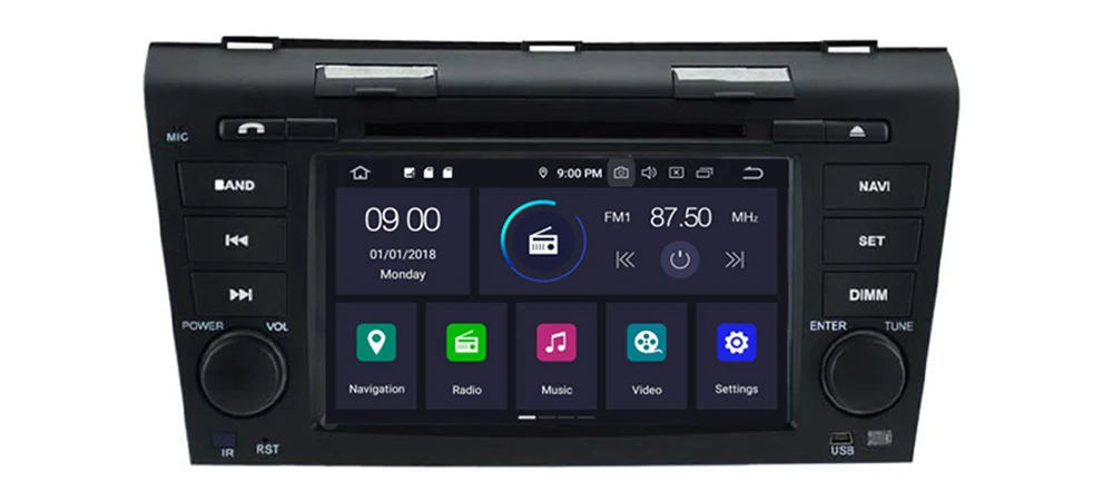 Android 9,0 автомобильный DVD для Mazda 3 BK 2003 2004 2005 2006 2007 2008 2009 4G Автомобильный мультимедийный Bluetooth wifi BT DVD