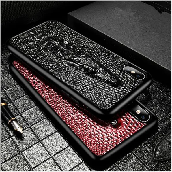 

For Iphone Xs iphone Case Genuine Leather Luxury Phone Cover for Iphone Xs Max xr 6 7 8 Plus Case Leather Case gifts for boy