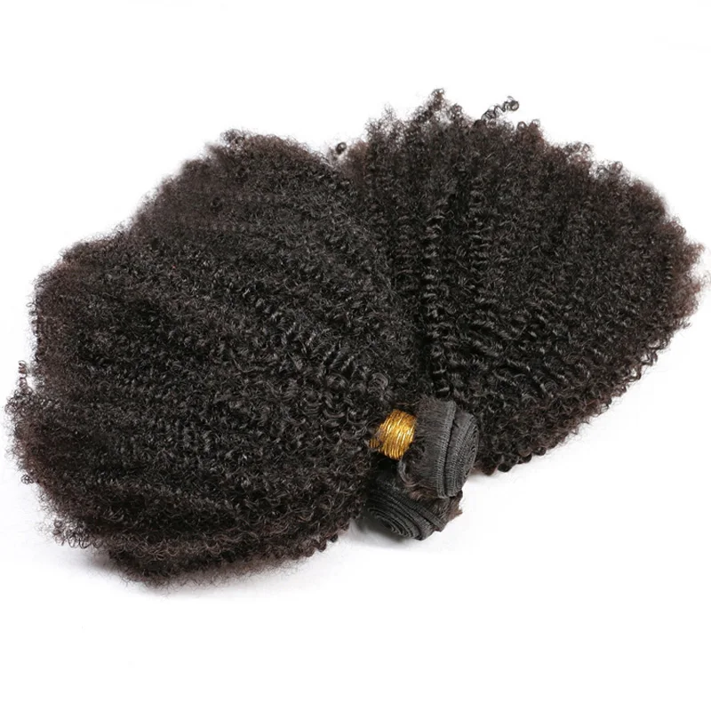 Afro-Kinky-Curly-Hair-Extension-Remy-Brazilian-Human-Hair-Weave-Bundles-Natural-Black-Can-Dye-Into