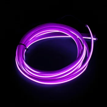 

5m car interior accessories atmosphere lamp EL cold light line for Hyundai Solaris I30 Elantra Tucson I10 i20 LADA Priora Sedan