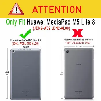 

for Huawei MediaPad M5 Lite 8 8.0 JDN2-W09 JDN2-AL00 JDN2-L09 Case Funda Environmentally Friendly Tablet Silicon Soft Cover