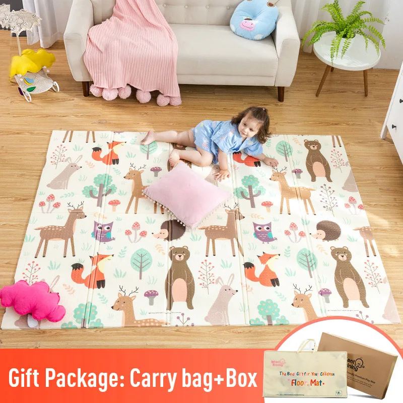 

Baby Play Mat Xpe Puzzle Children's Mat Thickened Tapete Infantil Baby Room Crawling Pad Folding Mat Baby Carpet