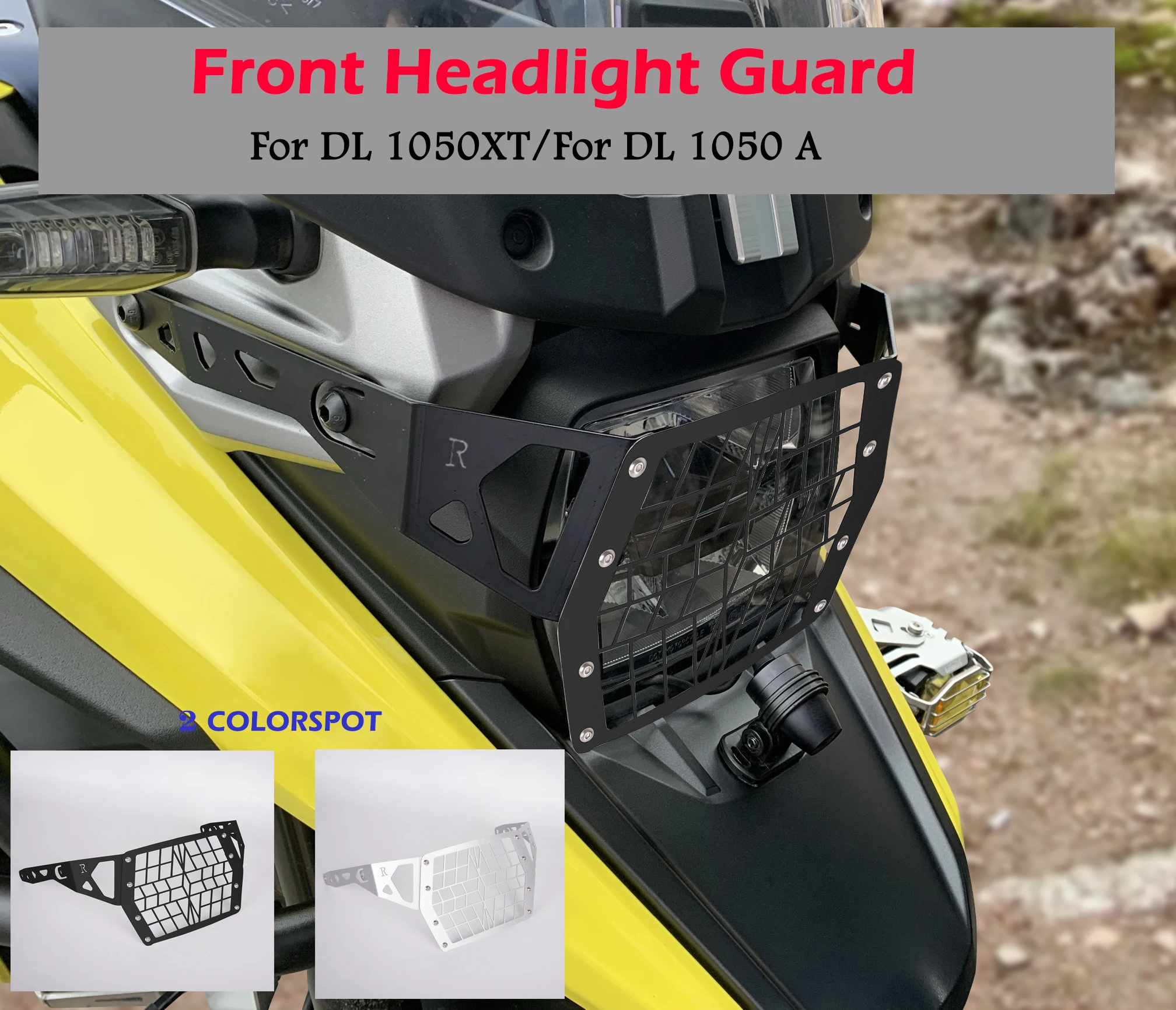 

Мотоциклетные аксессуары, защитная решетка передней фары для Suzuki защитный кожух DL1050 XT DL 1050A 2019 2020 2021
