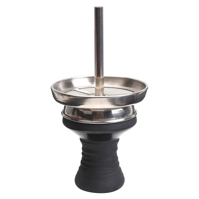 Premium Hookah Bowl Black Ceramic Shisha Head Nauguile Accessories Bowl Dia 6.3cm Height 8.5cm