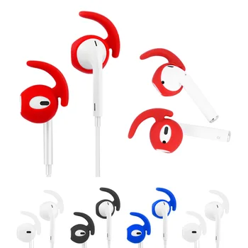 

2020 New Design 1Pair Thin Earphone Case For Earpods Replacement Silicone Anti Slip Ear Hook Earbuds Tips For Apple AirPods