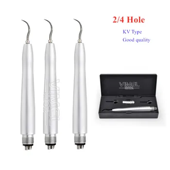 

DENTAL Teeth Whitening Tool Ultrasonic Scaler Borden/Midwest 2/4Holes B2/M4 Scaler Handpiece with 3 Tips G1/G2/G3 KV Stype