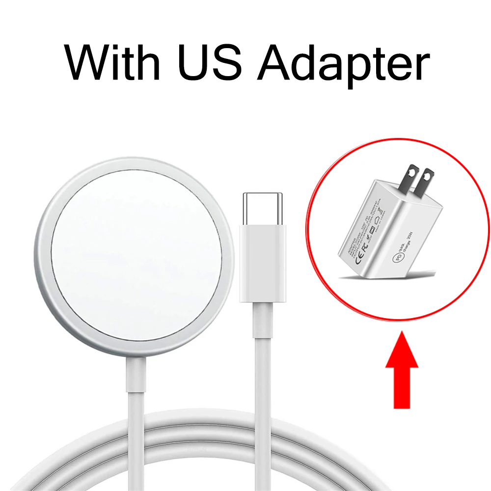15W Wireless Charger For iphone 12 Pro Max Magsafing Fast Charging For Apple iphone12 Mini Chargers Quick For Gift 