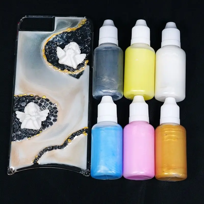 

35g Resin Art Ink Diffusion Pigment Outline Drawing Paste Colorant DIY Crafts Jewelry Making Accessory