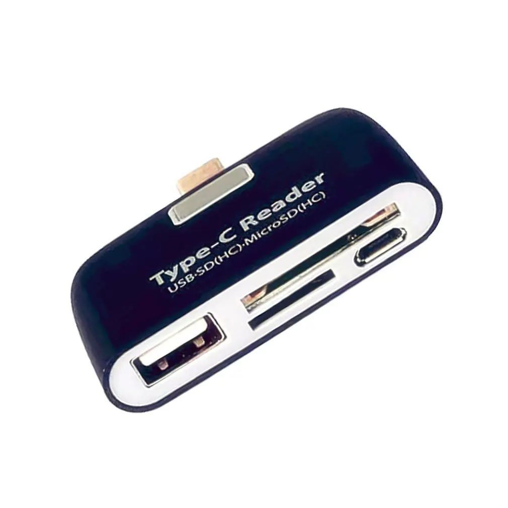 Многофункциональный адаптер карт памяти USB 3,1 Тип C USB-C TF OTG кард-ридер для MAC-Книга телефон планшет считыватели карт