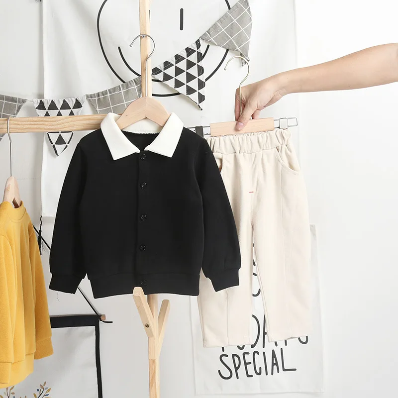

1 2 3 Year Baby Girls Clothes 2019 Casual Spring Fall Kids Suits for Girl Long Sleeve Coat Pant Toddler Children Clothing Set