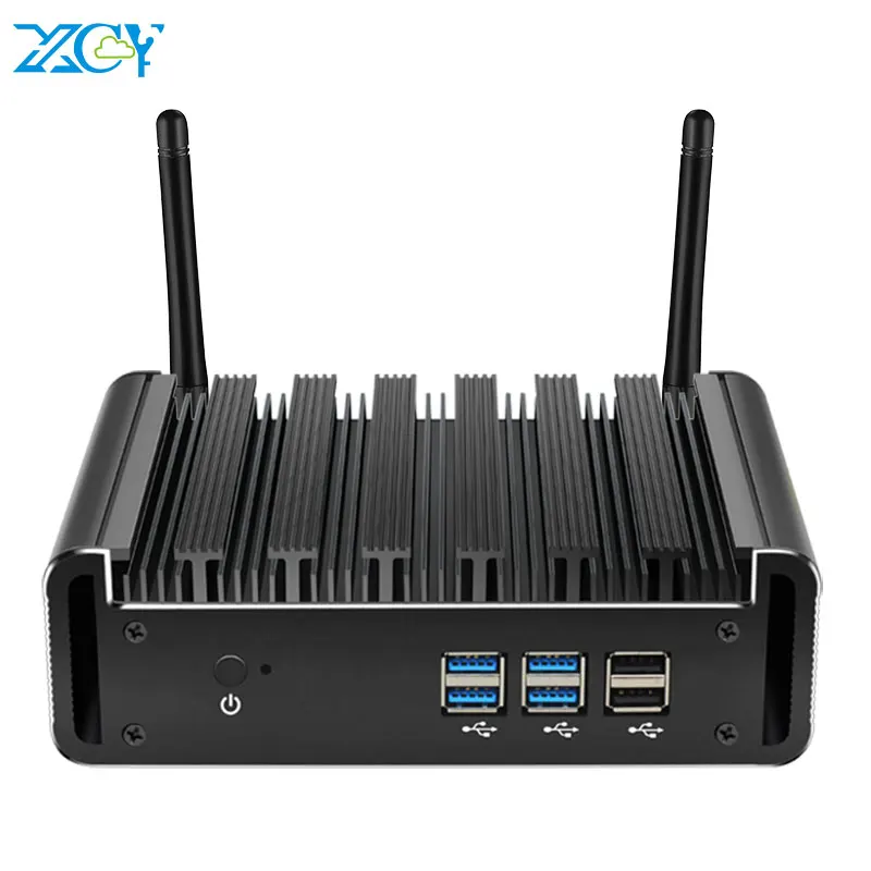 Мини ПК XCY процессор Intel Pentium 4405U 8 Гб DDR3L 120 ГБ SSD HDMI VGA 4 * USB3.0 2 USB2.0 300 Мбит/с WiFi Windows 10