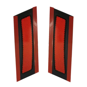 

63217162548 Bumper Reflector Replacement 1 Pair Left/Right Front Plastic