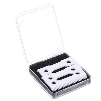 

HOT！-New 2Pcs 28 Teeth Zirconia Ceramic Clipper Blade for Wahl Senior Clipper