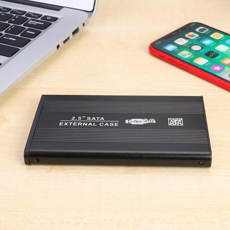 2,5 дюймовый жесткий диск чехол USB3.0 для SATA 8T внешний корпус HDD для портативных ПК