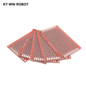 

5pcs Electronic PCB Board 4x6cm Diy Universal Printed Circuit Board 4*6cm Double Side Prototyping PCB For Arduino Copper Plate