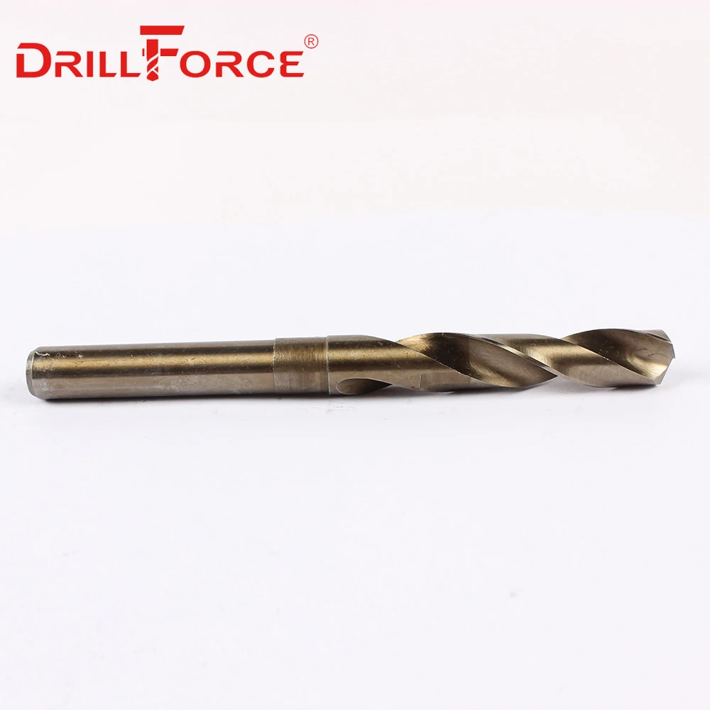 Drill Bits Drill Bit 1PC 12mm-40mm Cobalt Drill Bits 1/2" inch Dia Reduced Shank HSS 5% M35 Drill Bit For Stainless Steel (12/14/15/20/25/30/35/40mm)