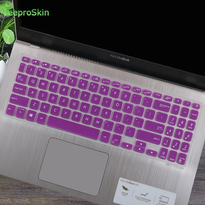 Силиконовая клавиатура кожного покрова для ASUS VivoBook x509j x509jb X509FB X509FJ X509f X509FA X509FL X509UA