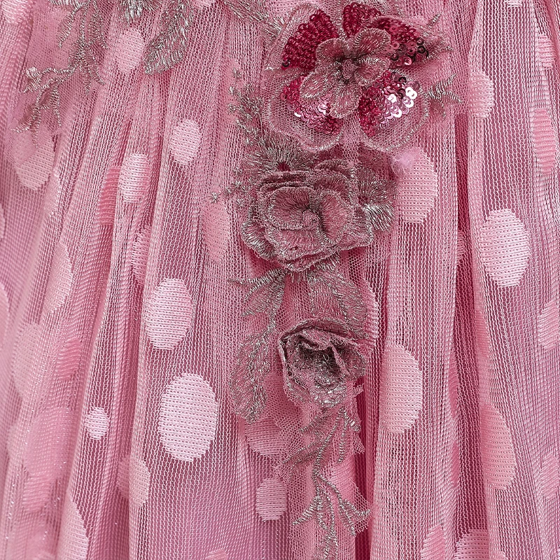 Г. Зимнее платье с длинными рукавами и цветочным узором для девочек элегантные вечерние платья для девочек, одежда для свадьбы платье принцессы для детей от 10 до 12 лет