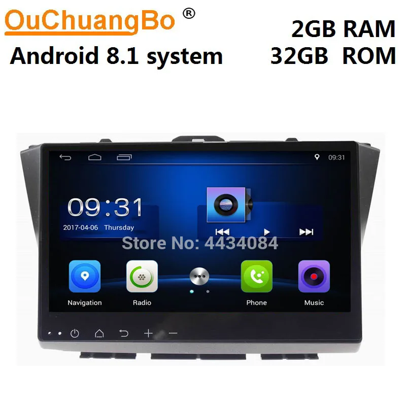 Ouchuangbo Автомобильный gps navi авторадио для Trumpchi GS5 2014-2018 suport BT aux 1080P видео SWC Зеркало