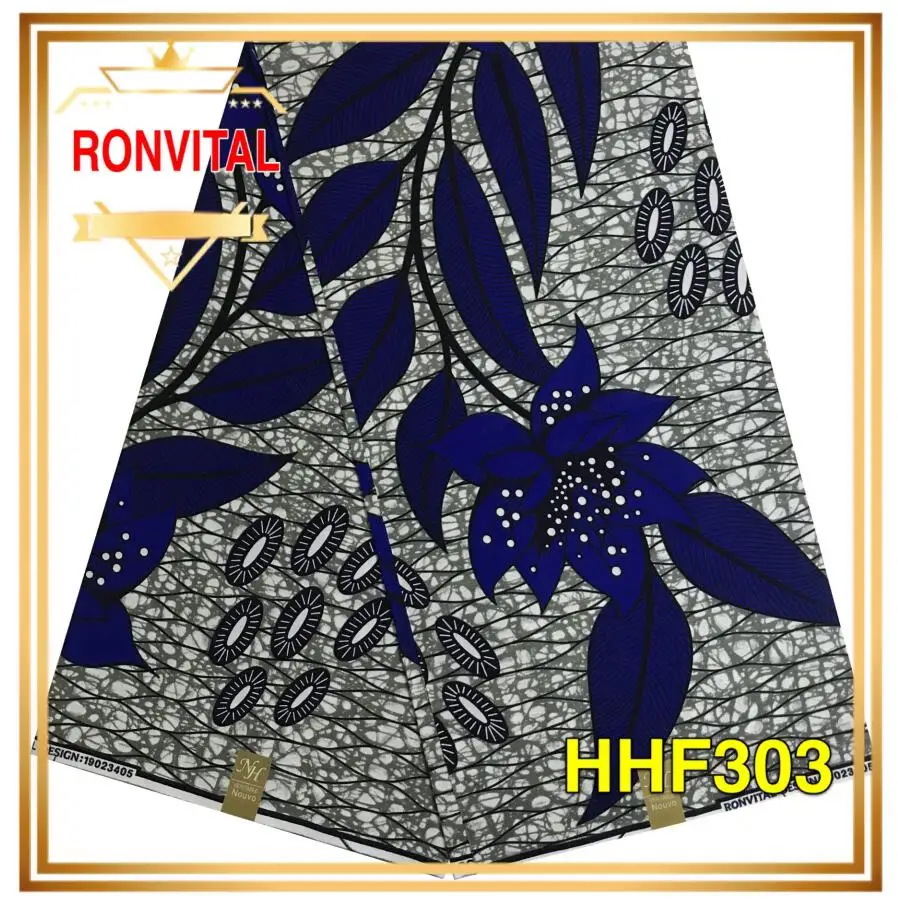 

LADY DRESS DIY FABRIC WAX RONVITAL SALE AFRICA PRINTING HIGH QUALITY 100% COTTON MATERIAL DIY FABRICS 6YARDS/LOT FREE SHIPPING