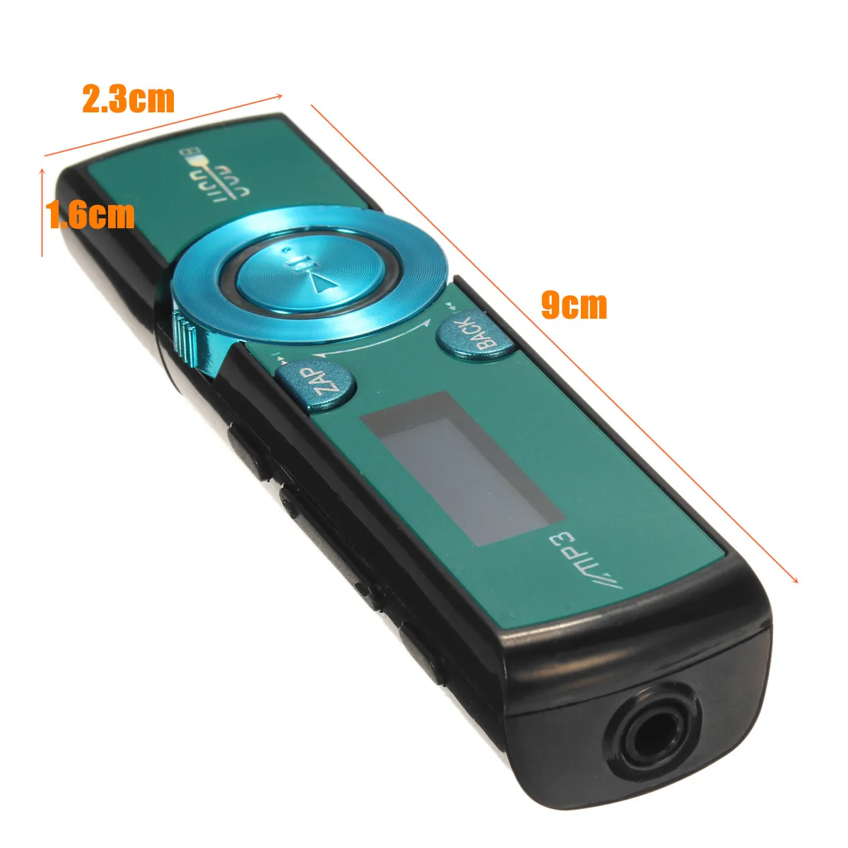 KINCO 32GB LCD HD Screen USB MP3 WMA Player Mini Media FM Radio Micro SD TF Card Headphones Clip 2019New Style Listen Music