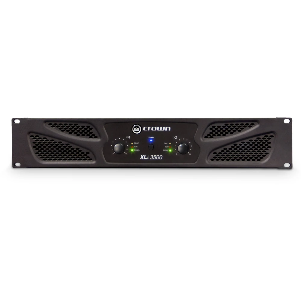 Усилитель мощности CROWN XLi 3500 Профессиональное звуковое DJ-оборудование для