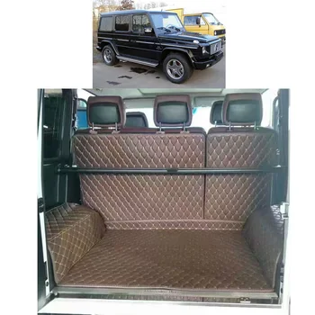

2017 leather car trunk mat cargo liner for mercedes benz G500 G350d G55 G63 G65 AMG 2004-2017 2016 2015 2014 w463 463