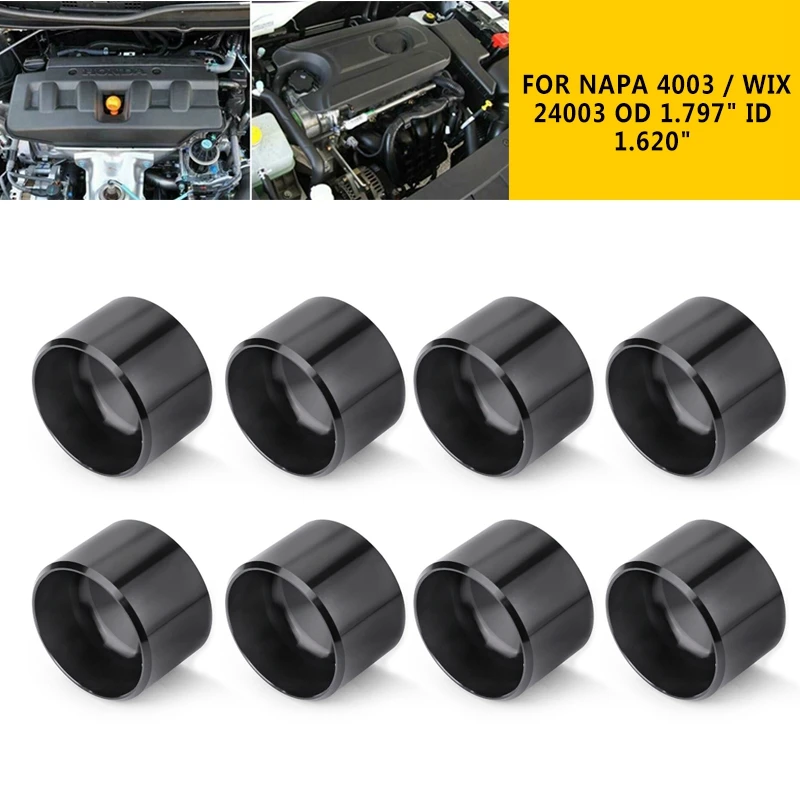Черные, красные, серебристые алюминиевые стаканы для хранения в автомобиле для NAPA 4003/WIX 24003 OD 1,79" ID 1,620" Авто топливные фильтры аксессуары для интерьера