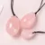 100% Чистый Натуральный Розовый Кварц Yoni Egg Set Kegel Exerciser Balls Vginal Balls Muscle Jade Eggs Massager Ball Вагинальное затягивание