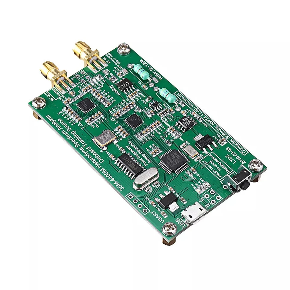USB LTDZ 35-4400 м анализатор спектра источник сигнала с отслеживанием источника модуль радиочастотного анализа домена