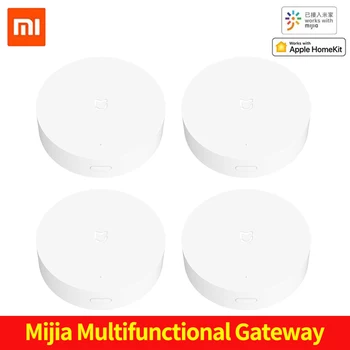 

Original Xiaomi Mijia Gateway Multi-Mode Alarm System Gateway ZigBee 3.0 smart-home WIFI Bluetooth Mesh Hub Voice Remote Control