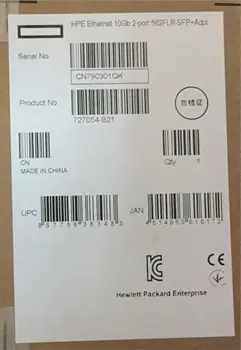 

727054-B21 789004-001 790317-001 Ethernet 10Gb 2-port 562FLR-SFP+ Adapter Original box packaging