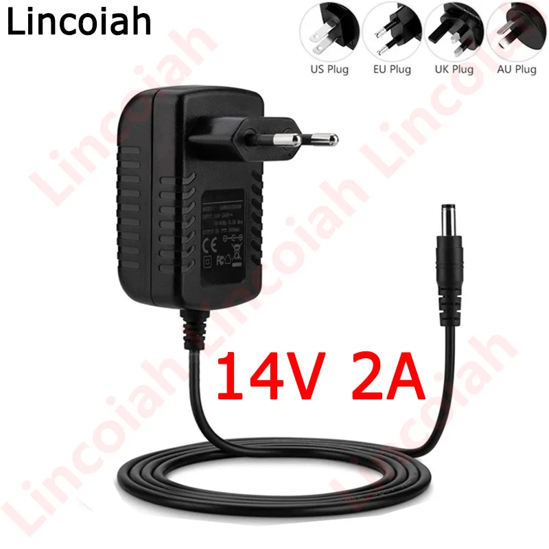 14V2A-AC-100V-240V-Converter-Adapter-DC-14V-2A-2000mA-28W-Power-Supply ...